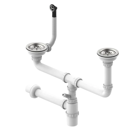 Teka 3½ Basket waste, siphon, and Connections 115890017