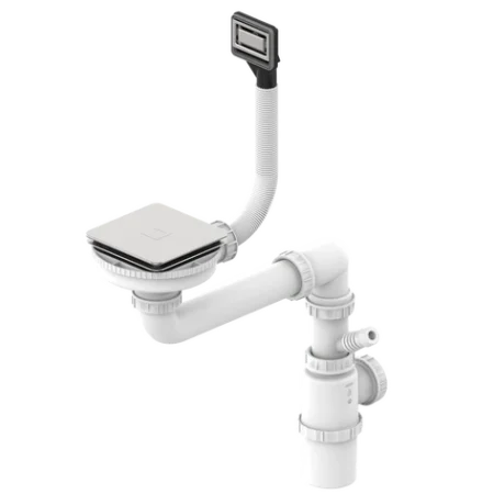 Teka Waste kit 1b manual valve assy. square drainage + 1 cover