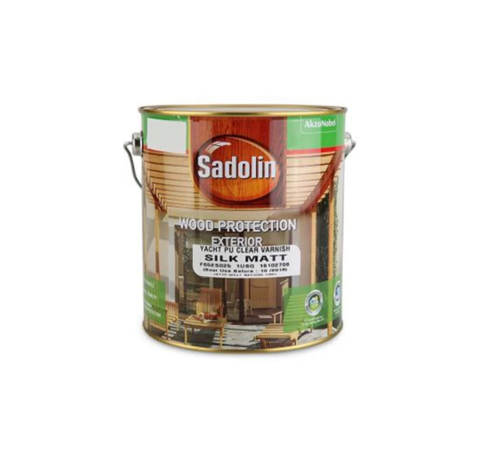 Dulux Sadolin Yacht PU Clear Varnish Silk Matt 1 Gallon