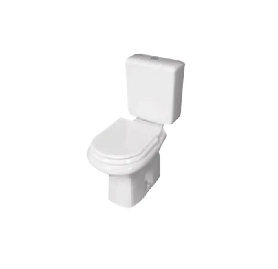 Polo EWC With PP Seat Cover & Water Tank S-Trap | Faucini
