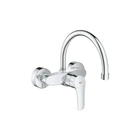 GROHE Eurosmart Single-Lever Sink Mixer 1/2 – Chrome (3248230F)